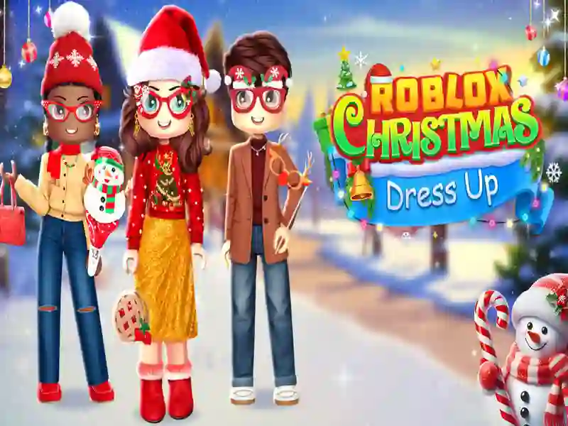 Juego Dressup de Navidad de Roblox en línea
