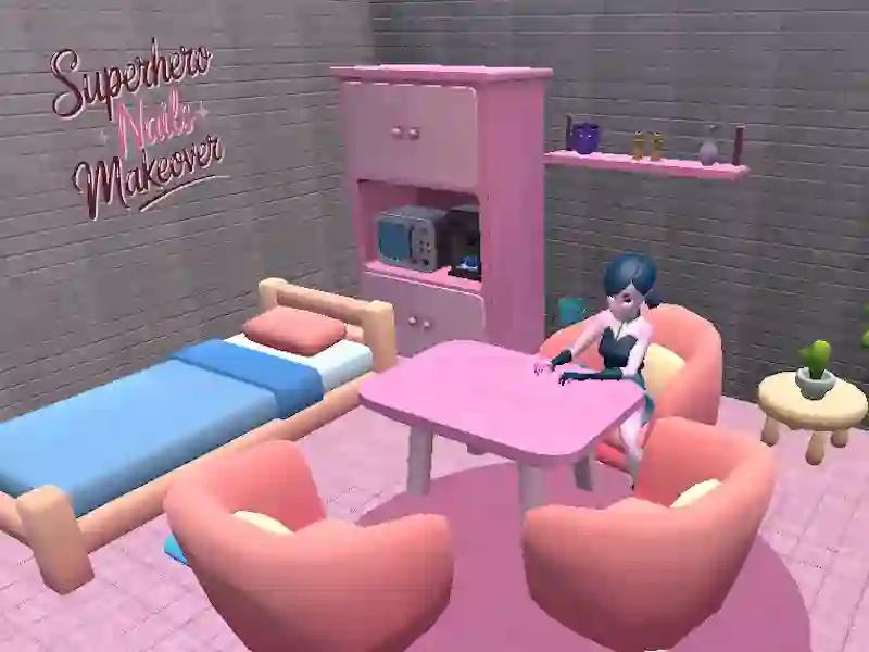 Juego Cambio de imagen de uñas de superhéroe en línea