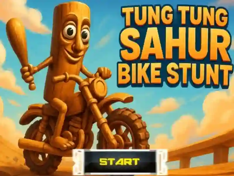 Juego Truco en bicicleta Tung Tung Sahur en línea