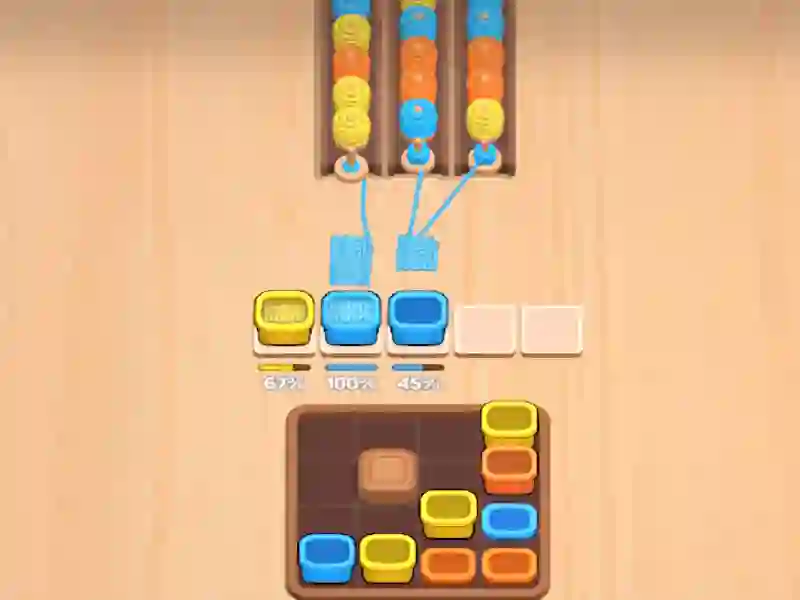 Juego Clasificación de hilo de color en línea