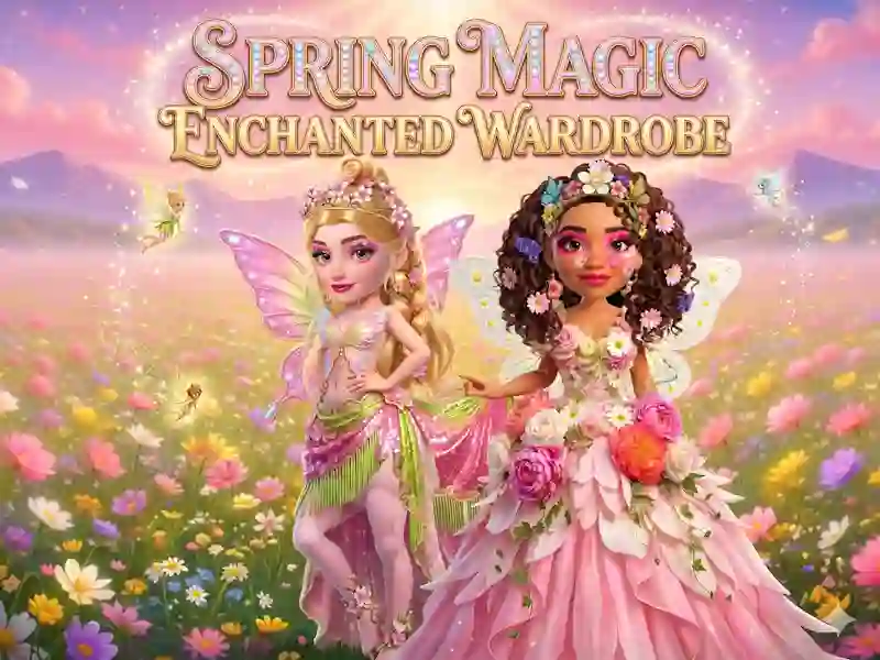 Juego Spring Magic Enchanted Wardrobe en línea