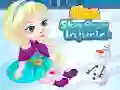 Juego Lesiones de Elsa en patinaje en línea