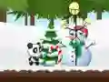 Juego Carrera de Panda de Navidad en línea Juego Carrera de Panda de Navidad en línea