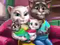 Juego Día familiar de las gemelas Angela en línea Juego Día familiar de las gemelas Angela en línea