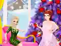 Juego Preparación de la fiesta de Navidad para chicas en línea Juego Preparación de la fiesta de Navidad para chicas en línea
