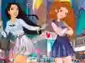 Juego Las princesas visitan Nueva York en línea Juego Las princesas visitan Nueva York en línea