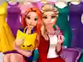 Juego Sala de Vestuario de Hermanas en línea Juego Sala de Vestuario de Hermanas en línea