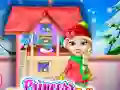 Juego Decoración navideña de la muñeca princesa en línea Juego Decoración navideña de la muñeca princesa en línea