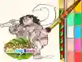 Juego Libro para colorear de Moana en línea Juego Libro para colorear de Moana en línea