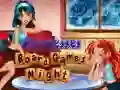 Juego Noche de Juegos de Mesa de las Princesas en línea Juego Noche de Juegos de Mesa de las Princesas en línea