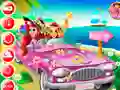 Juego Viaje a la Playa de las Princesas en línea Juego Viaje a la Playa de las Princesas en línea