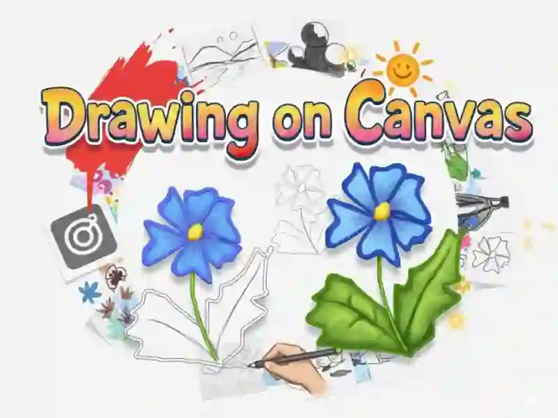 Juego Dibujo sobre lienzo en línea