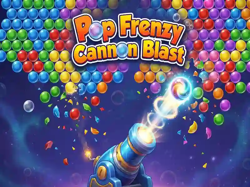 Juego Explosión de cañón pop frenesí en línea