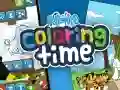 Juego Hola niños, es hora de colorear en línea Juego Hola niños, es hora de colorear en línea