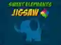 Juego Puzzle de Elefantes Dulces en línea Juego Puzzle de Elefantes Dulces en línea