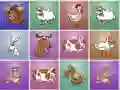 Juego Rompecabezas de coincidencias de animales de granja en línea Juego Rompecabezas de coincidencias de animales de granja en línea