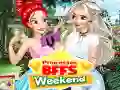 Juego Fin de semana de las mejores amigas de las princesas en línea