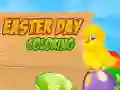 Juego Coloreando en el Día de Pascua en línea