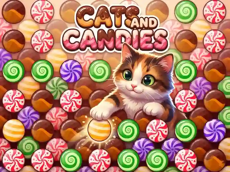 Juego Gatos y dulces en línea