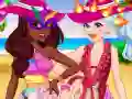 Juego La aventura en redes sociales de Crystal y Noelle en línea Juego La aventura en redes sociales de Crystal y Noelle en línea