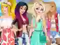 Juego Las princesas dan la bienvenida a la fiesta de verano en línea Juego Las princesas dan la bienvenida a la fiesta de verano en línea
