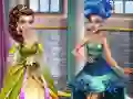 Juego Princesa Muñeca vs. Villano: Vestir en línea Juego Princesa Muñeca vs. Villano: Vestir en línea