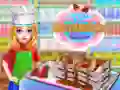 Juego Pastel de helado sándwich en línea