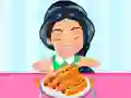 Juego Concurso de Comida de Perritos Calientes de la Princesa en línea