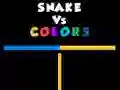 Juego Serpiente contra colores en línea