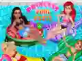 Juego Flotadores de Fiesta de Piscina de la Princesa en línea Juego Flotadores de Fiesta de Piscina de la Princesa en línea