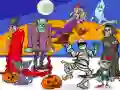 Juego Encuentra 5 diferencias Halloween en línea Juego Encuentra 5 diferencias Halloween en línea