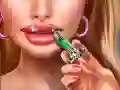 Juego Inyecciones de labios de Ellie en línea Juego Inyecciones de labios de Ellie en línea