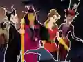 Juego Noche de Halloween de las princesas en línea Juego Noche de Halloween de las princesas en línea
