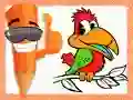 Juego Colorear Pájaros en línea Juego Colorear Pájaros en línea