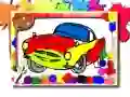 Juego Libro para colorear coches de carreras en línea Juego Libro para colorear coches de carreras en línea