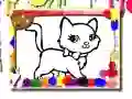 Juego Colorear Gatos Dulces en línea Juego Colorear Gatos Dulces en línea