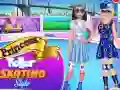 Juego Estilo de patinaje sobre ruedas de la princesa en línea Juego Estilo de patinaje sobre ruedas de la princesa en línea
