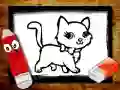 Juego De vuelta a la escuela: Libro de colorear animales en línea Juego De vuelta a la escuela: Libro de colorear animales en línea