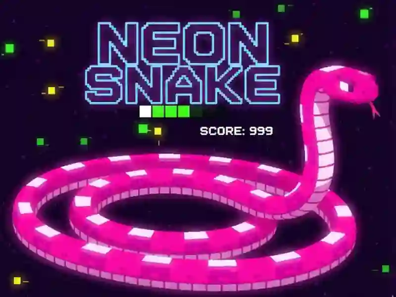 Juego Serpiente de neón en línea
