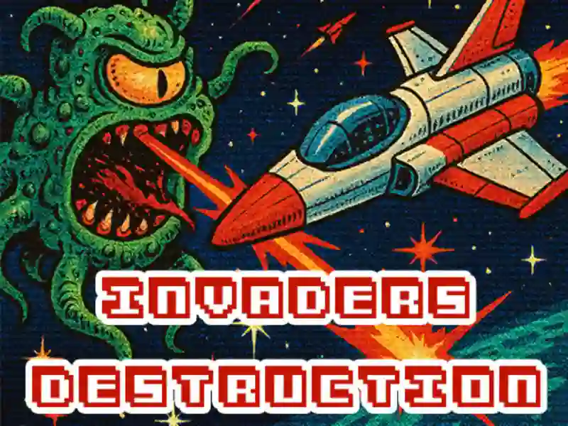 Juego Destrucción de los invasores en línea