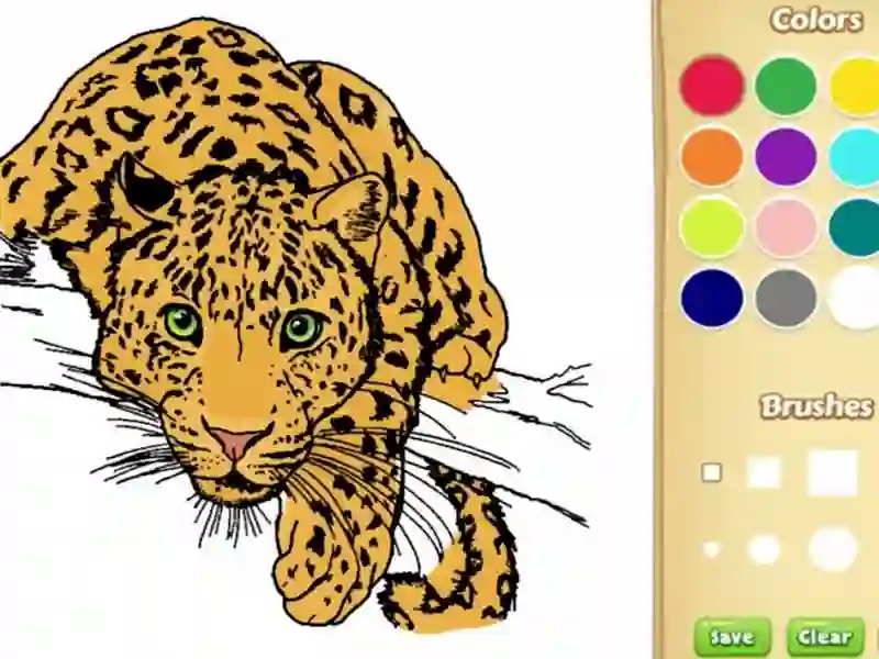 Juego Libro para colorear de animales realistas para niños en línea