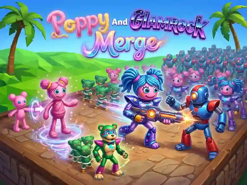Juego Poppy And Glamrock Merge en línea