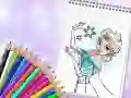Juego Libro para colorear de princesas asombroso en línea Juego Libro para colorear de princesas asombroso en línea