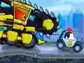 Juego El coche come coche 4 en línea Juego El coche come coche 4 en línea