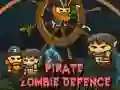 Juego Defensa de zombis piratas en línea Juego Defensa de zombis piratas en línea