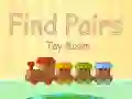 Juego Encuentra pares en la sala de juguetes en línea