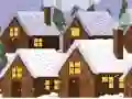 Juego Diferencias en el Pueblo de Navidad en línea