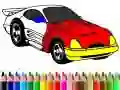 Juego Regreso a la escuela: Colorea coches musculosos en línea Juego Regreso a la escuela: Colorea coches musculosos en línea