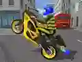 Juego Simulador de carrera de moto de policía en línea Juego Simulador de carrera de moto de policía en línea