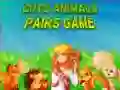 Juego Juego de Pares de Animales Lindos en línea Juego Juego de Pares de Animales Lindos en línea